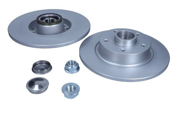 QUARO QD8737: Bromsskiva Ø: 274mm, full, Ø: 274mm, lackerad, belagd, med hjullager, med inbyggd magnetisk sensorring