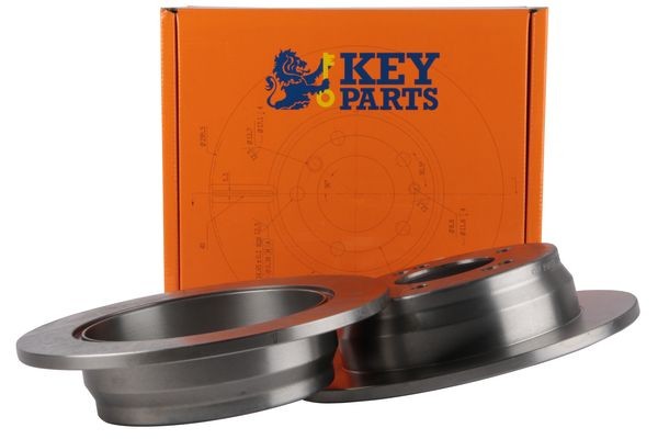 KEY PARTS KBD4699: Bremžu diski Ø: 262mm, pilnīgi, Ø: 262mm, bez pārklājuma