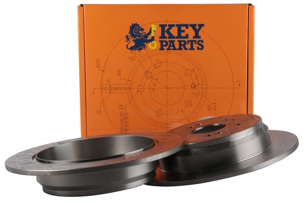 KEY PARTS KBD4748: Jarrulevy Ø: 305mm, täysi, Ø: 305mm, Ei pinnoitetta
