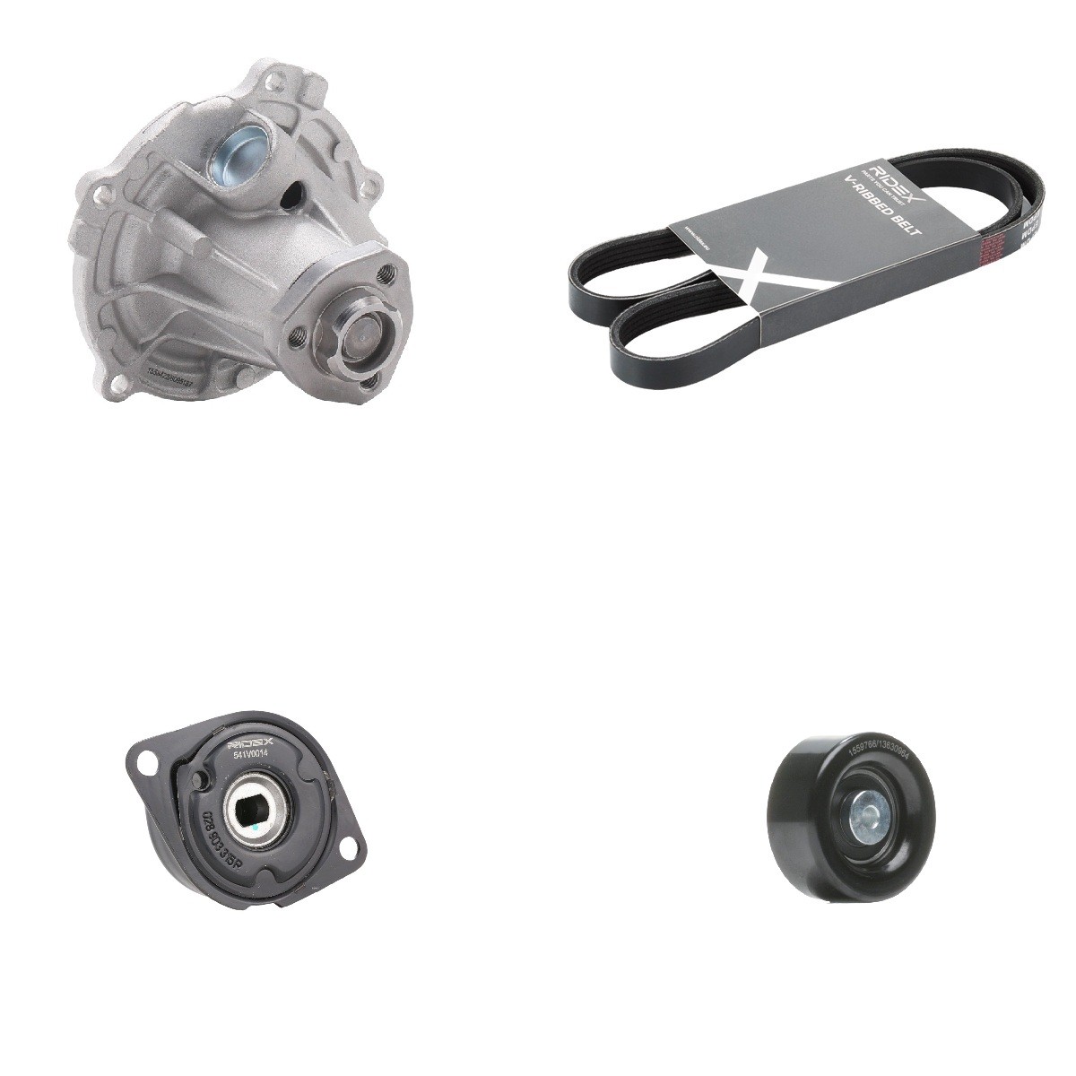 RIDEX 4172P0071: Vattenpump + drivremssats