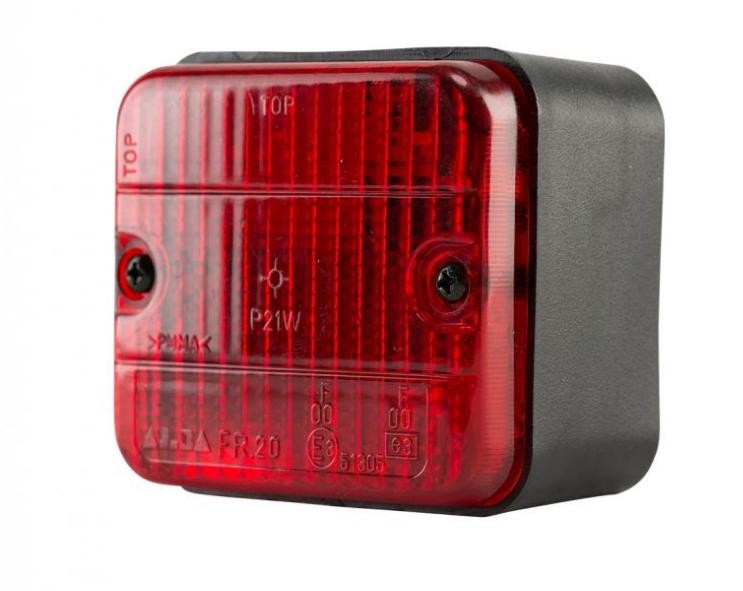 XL 553912: Задни светлини за мъгла отзад, без лампи с подгревна жичка, със закрепващ материал