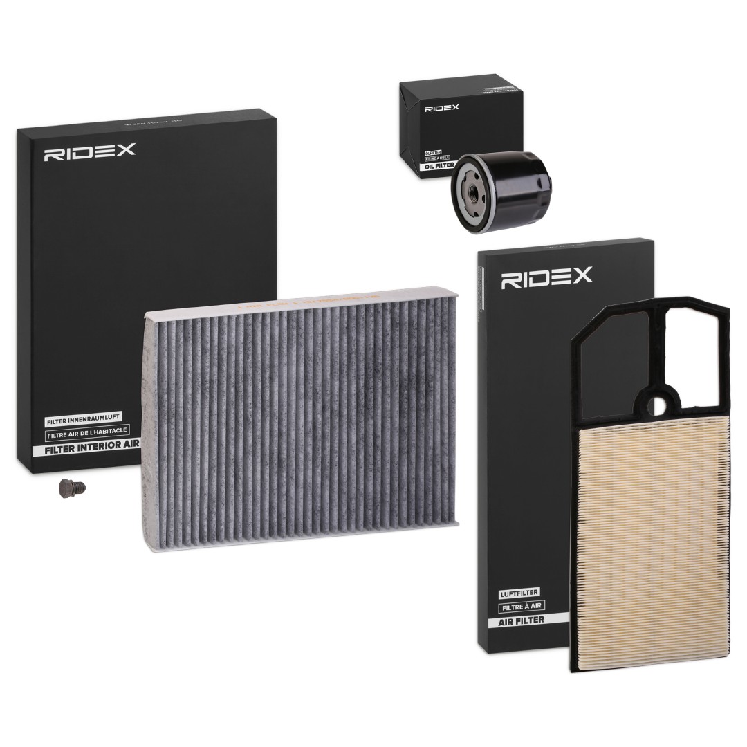 RIDEX 4055F0244: Filtersats