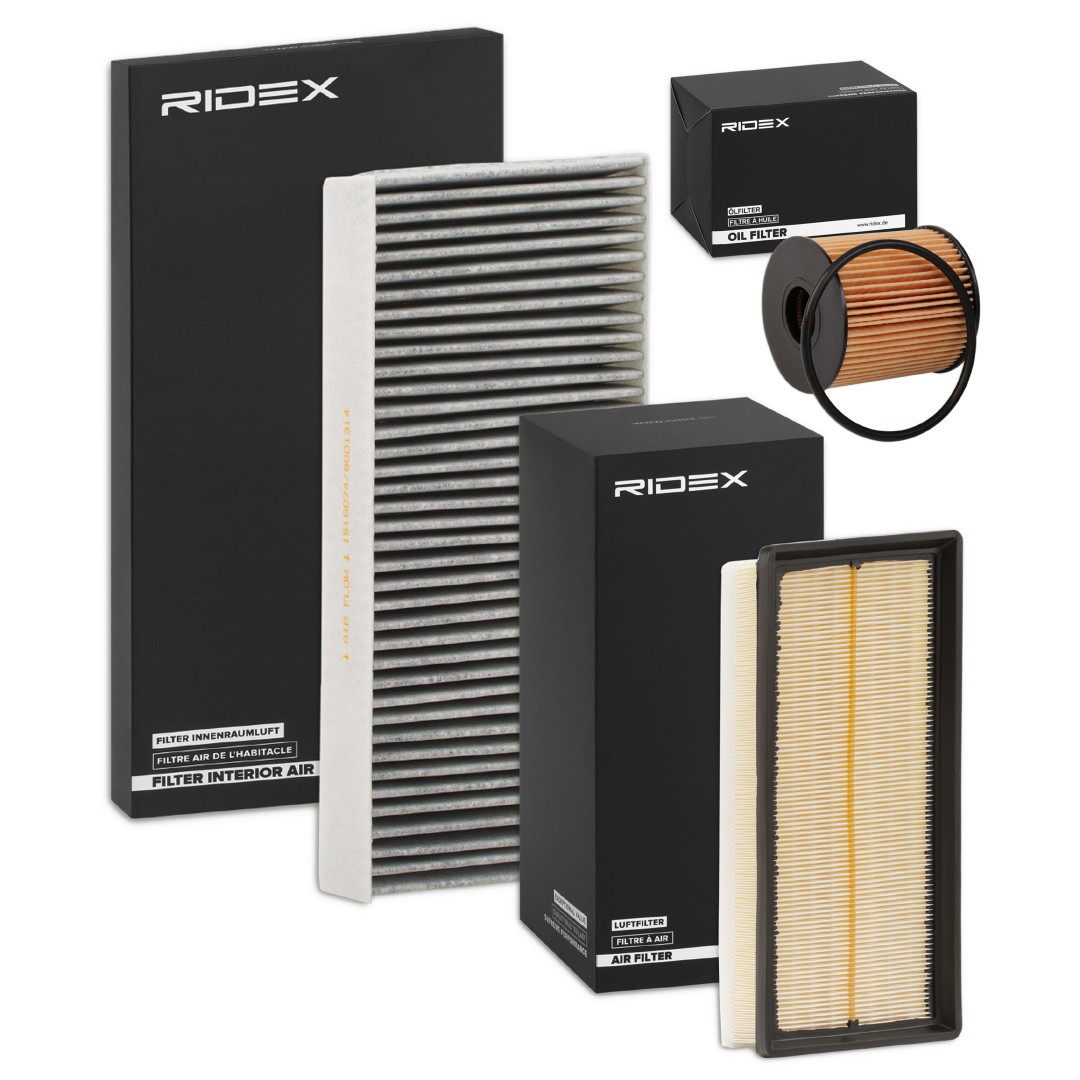 RIDEX 4055F0296: Filtrs-Komplekts