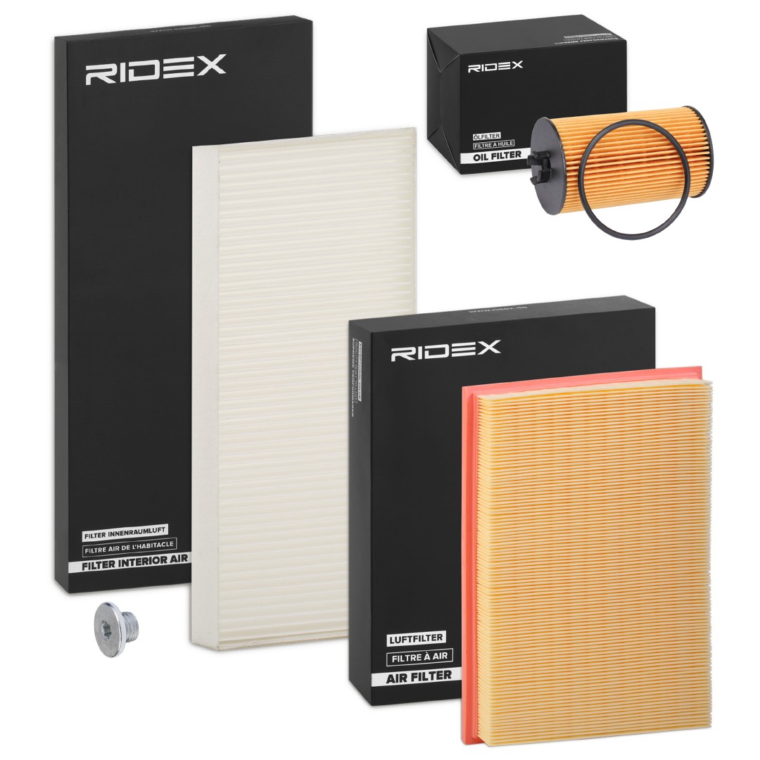 RIDEX 4055F0312: Комплект филтри