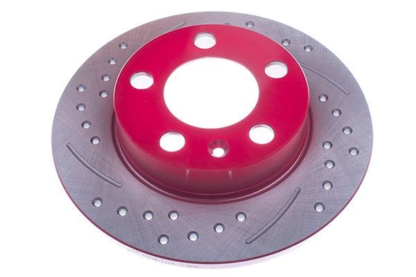 DENCKERMANN B130200S: Disque de frein Ø: 230mm, plein, perforé, Ø: 230mm