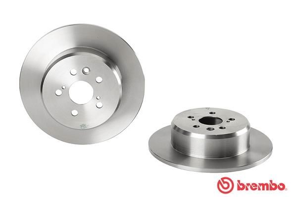 BREMBO 08.A338.10: Disco de freno PRIME LINE Ø: 288mm, macizo, Ø: 288mm Prime
