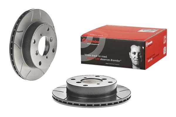 BREMBO 09.5857.75: Bremseskive Ø: 231mm, indvendigt ventileret, opslidset, Ø: 231mm, coatet Xtra