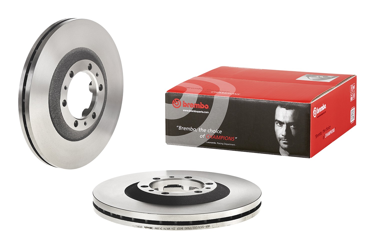 BREMBO 09.6866.20: Bromsskiva PRIME LINE Ø: 280mm, ventilerad invändigt, Ø: 280mm Prime