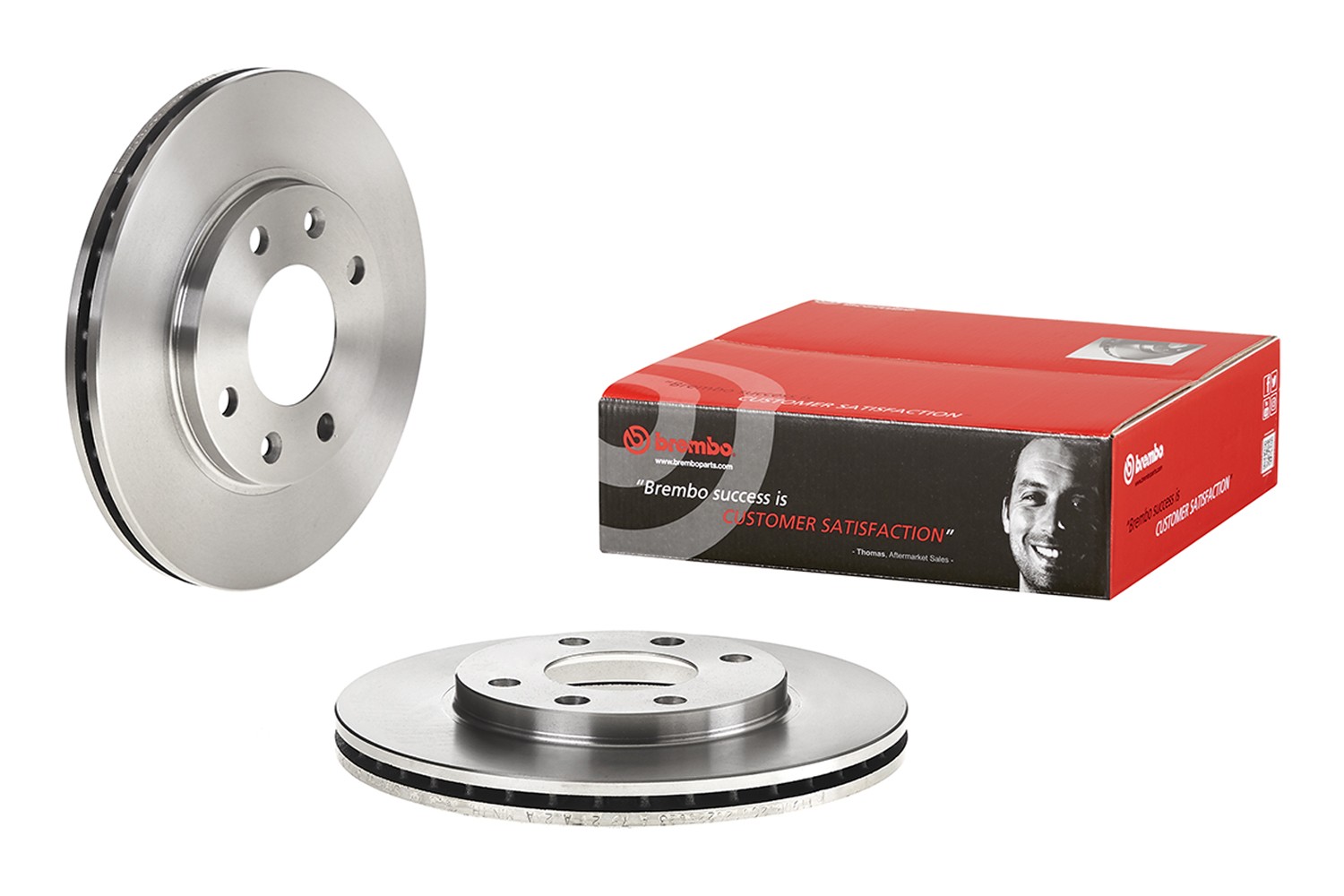 BREMBO 09.9610.14: Féktárcsa PRIME LINE Ø: 247mm, belső hűtésű, Ø: 247mm, csavarokkal Prime