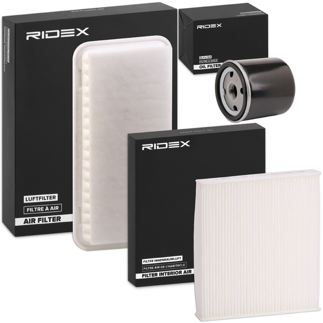 RIDEX 4055F0606: Filtrs-Komplekts