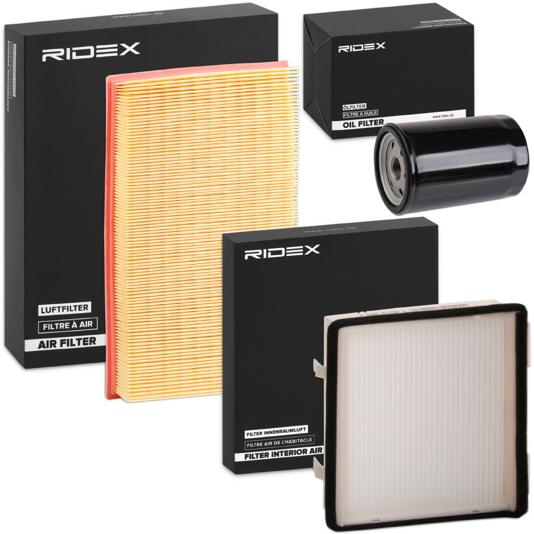 RIDEX 4055F0647: Szűrőkészlet