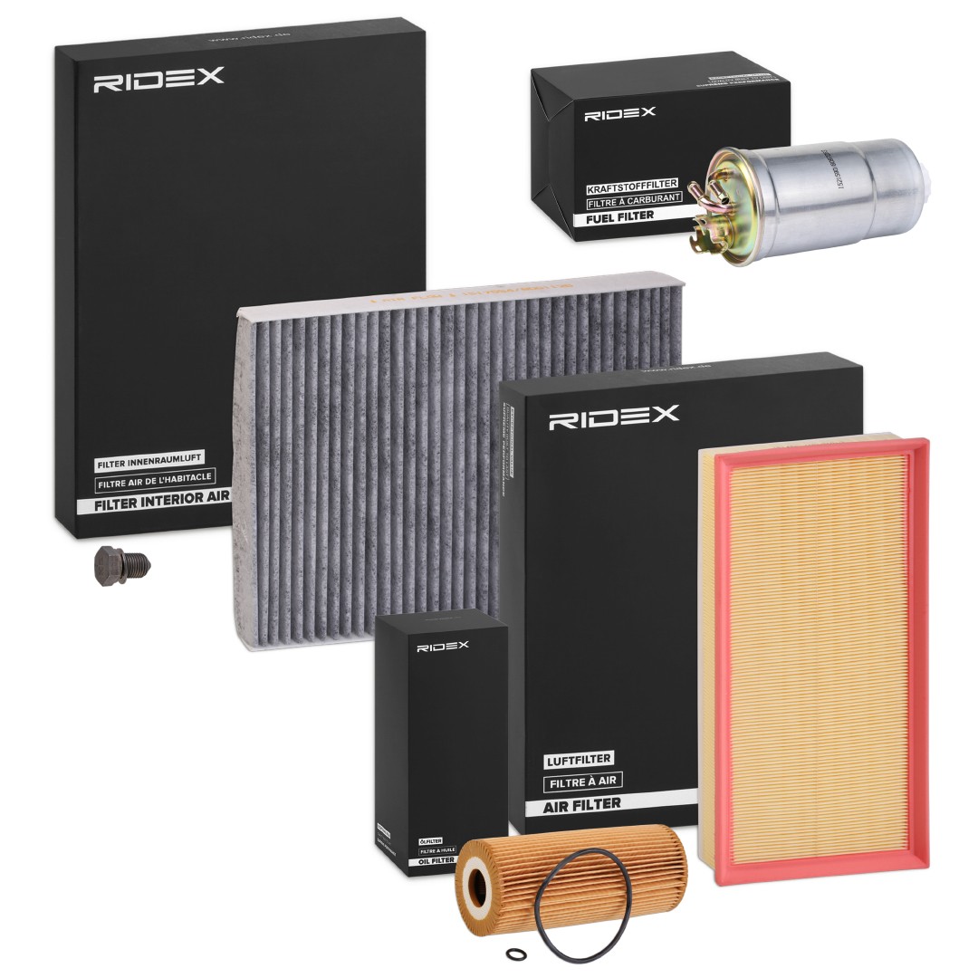 RIDEX 4055F0796: Filtersett