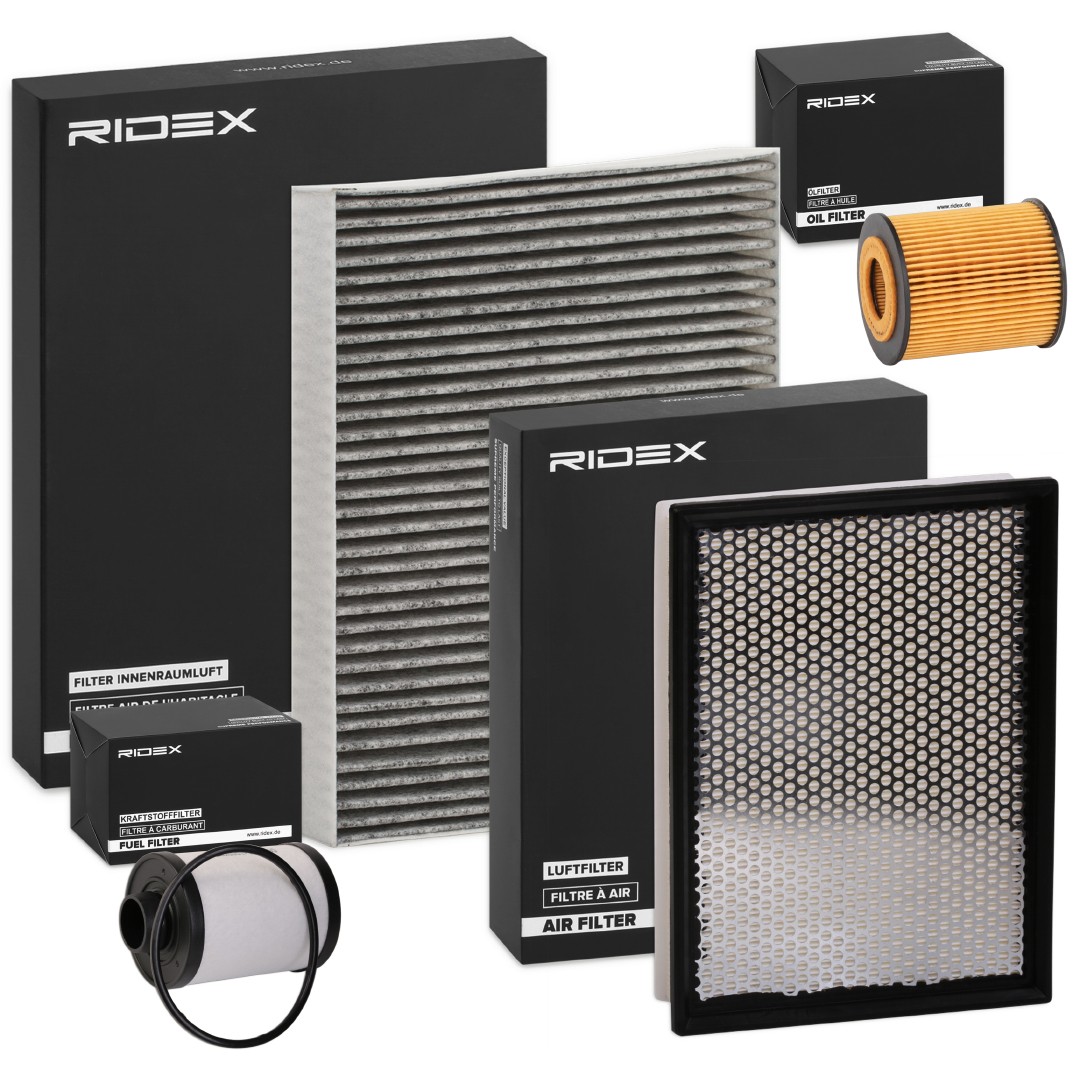 RIDEX 4055F0823: Комплект филтри