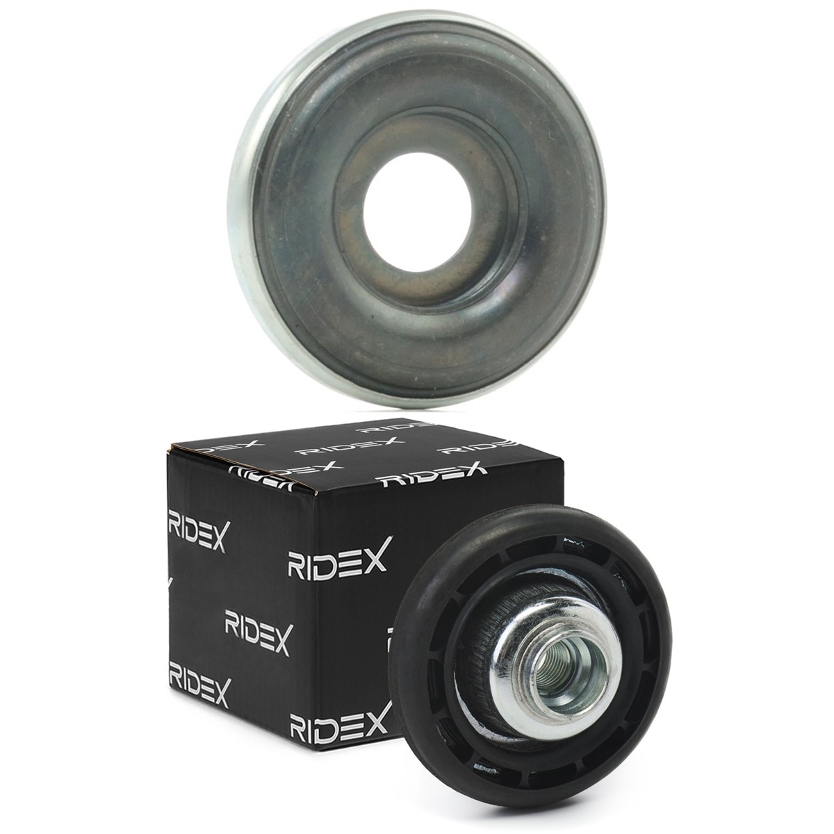 RIDEX 1180S0686: Jousijalan tukilaakeri etuakseli molemminpuoleinen, Kuulalaakerilla