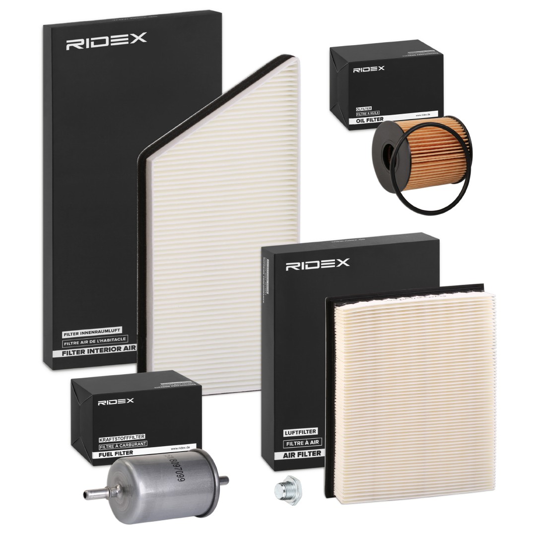 RIDEX 4055F0861: Filtersett