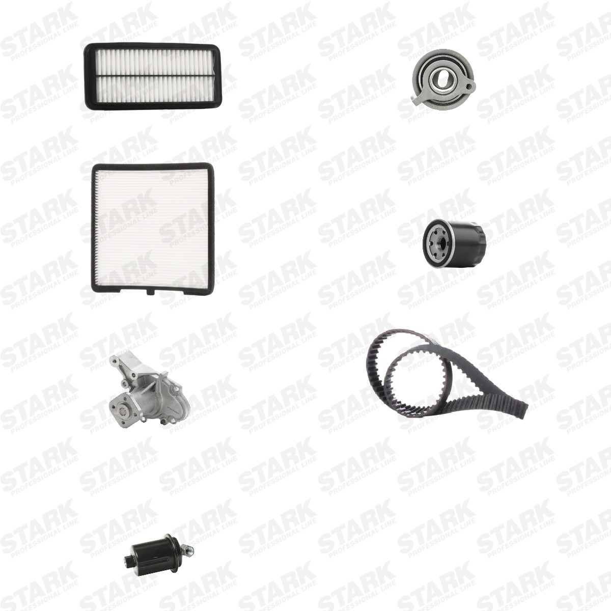 STARK SKPSM-4570323: Sada dielov, inżpekcia