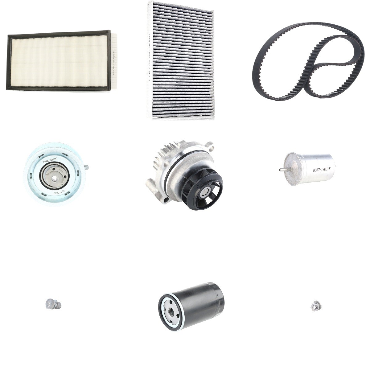 RIDEX 4682P0365: Alkarséz készlet, felülvizsgálat