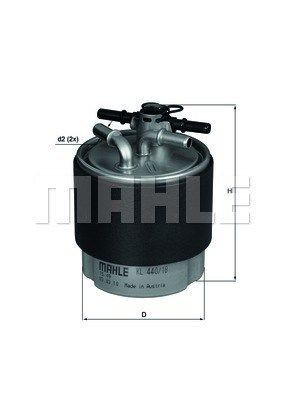 MAGNETI MARELLI 154072457763: Kraftstofffilter