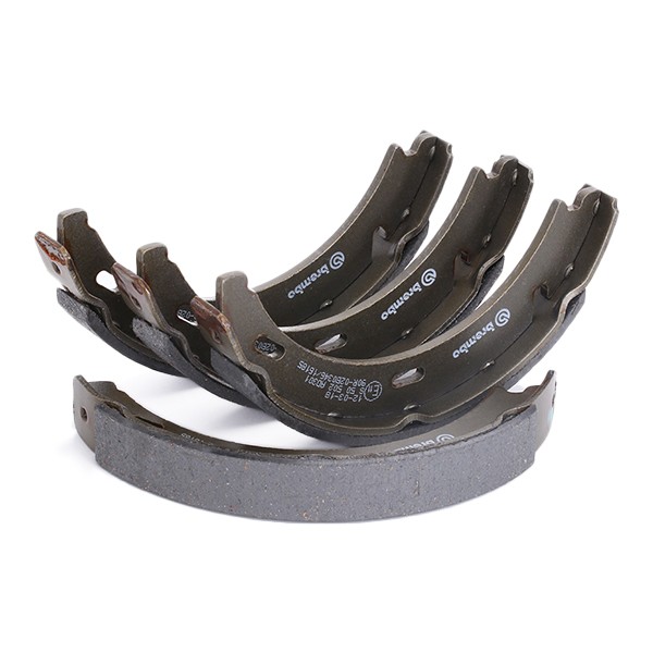 BREMBO S 50 502: Handbremsbeläge ESSENTIAL LINE mit Zubehör