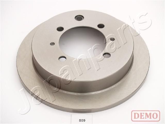 JAPANPARTS DP-509C: Disco de freno Eje trasero, Ø: 262,3mm, macizo, Ø: 262,3mm, barnizado