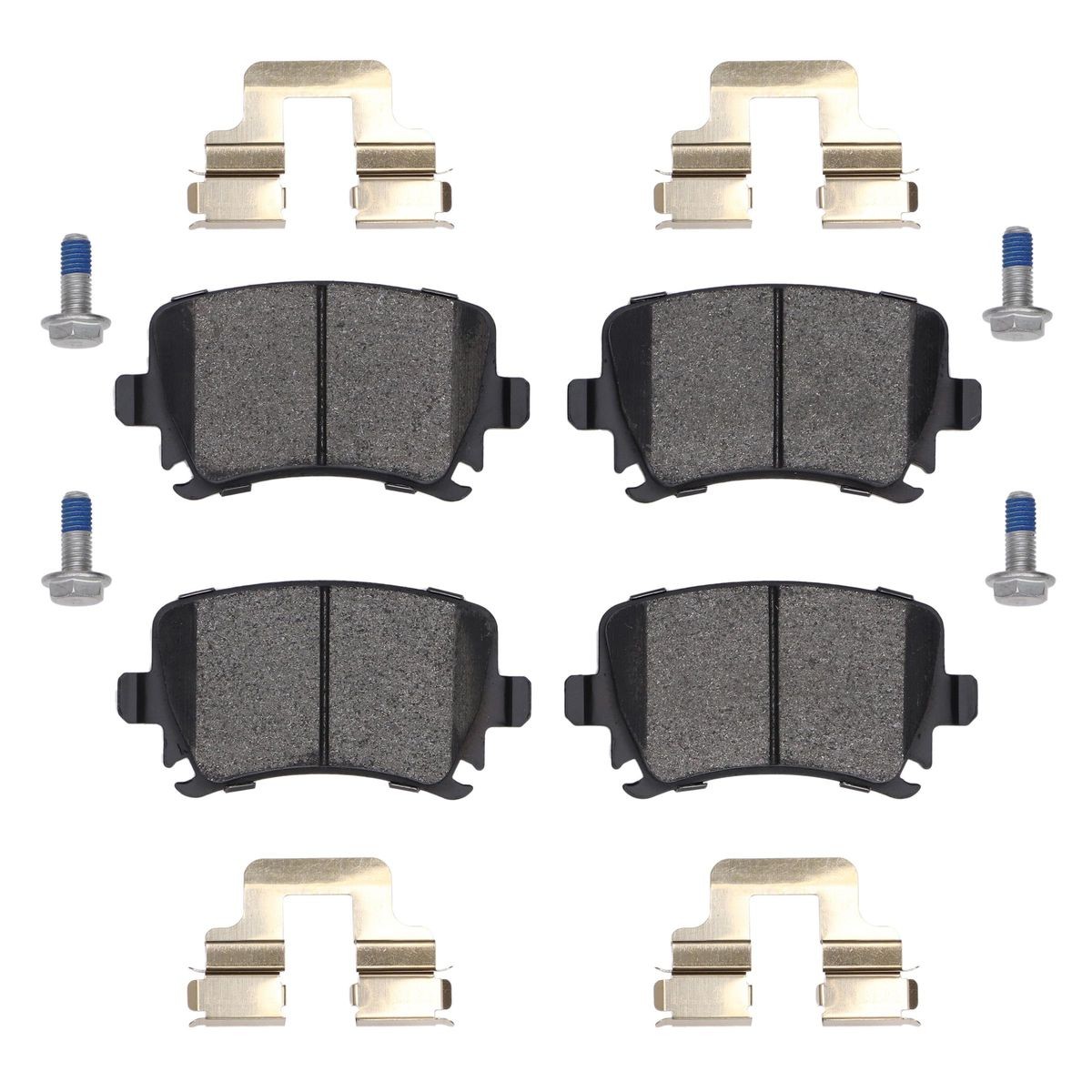 MASTER-SPORT 13046028802T-SET-MS Bremsbeläge Hinterachse, mit Anti-Quietsch-Blech