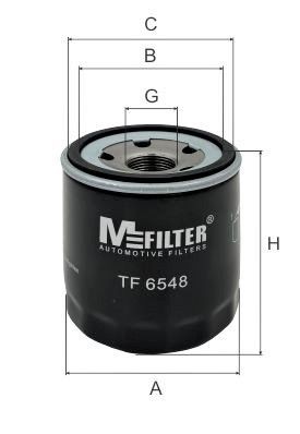 MFILTER TF 6548: Olajszűrő