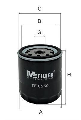 MFILTER TF 6550: Oliefilter