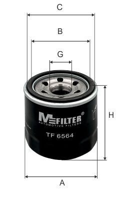MFILTER TF 6564: Filtro olio