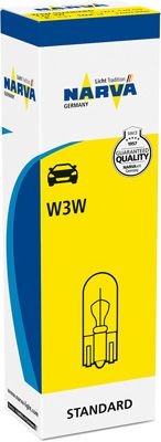 NARVA 170973000: Bec, semnalizator 12V, W3W