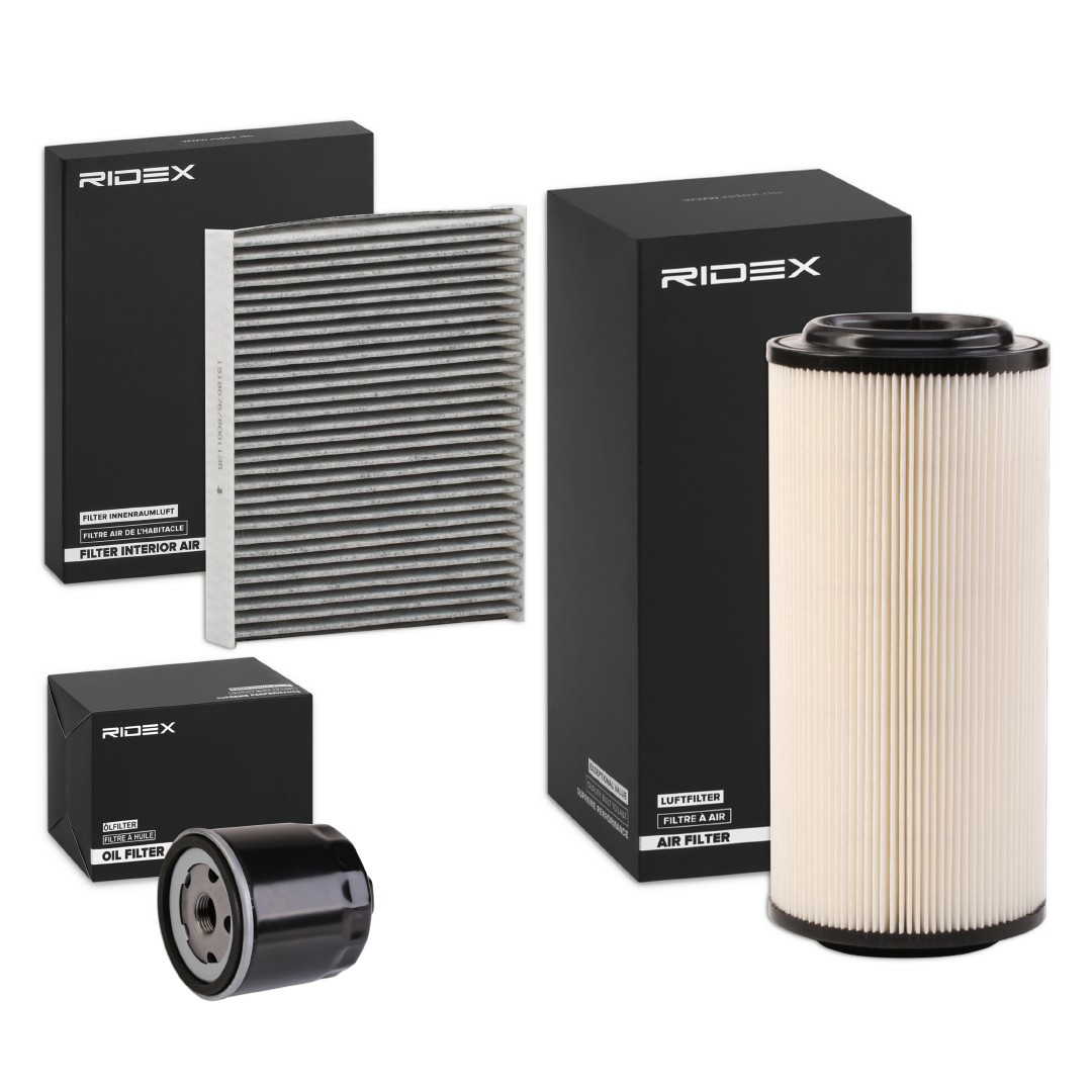 RIDEX 4055F3222: Комплект филтри