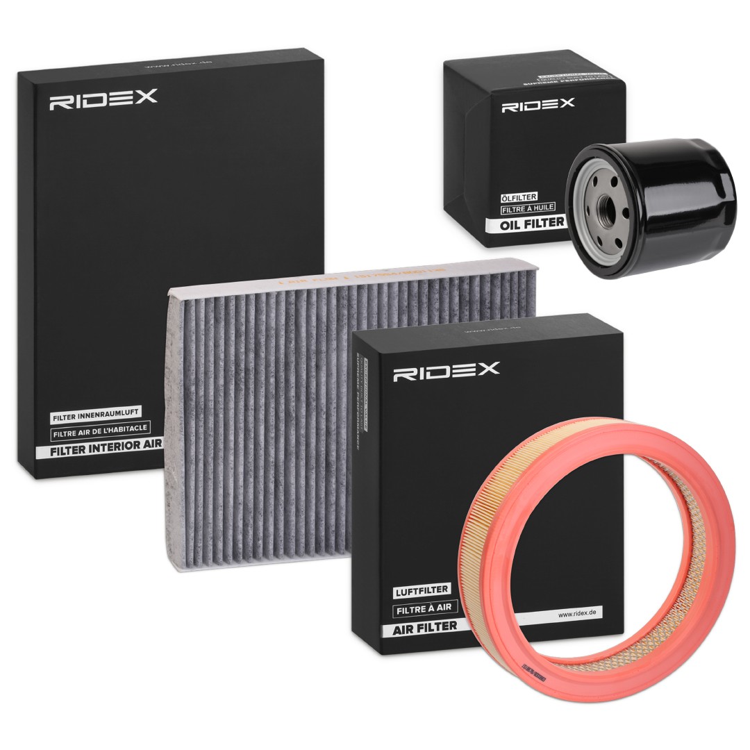 RIDEX 4055F3529: Filter - Sada