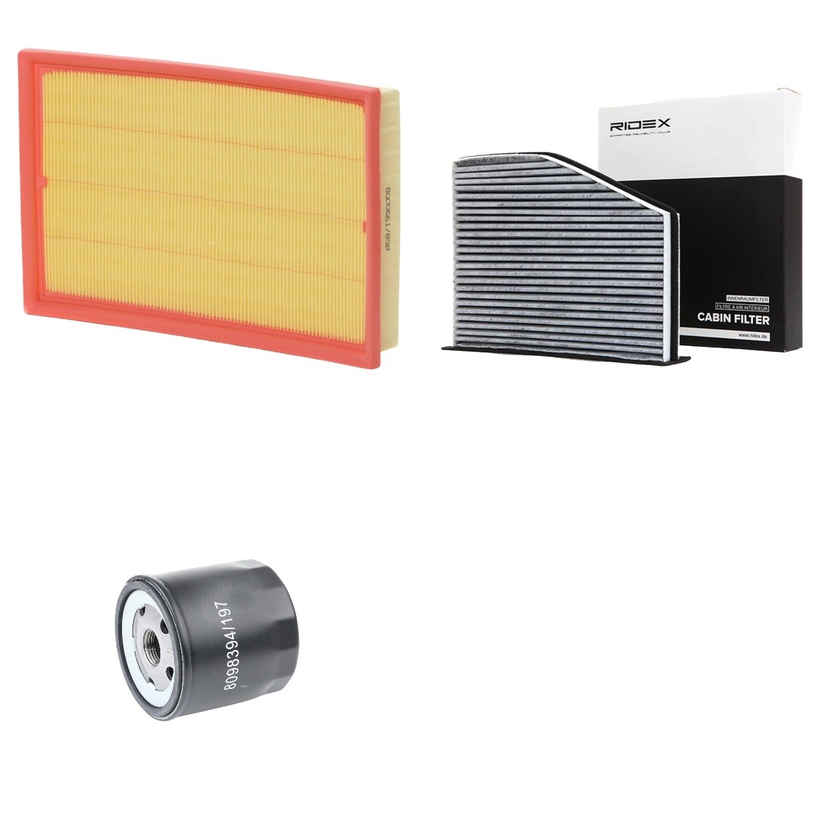 RIDEX 4055F3539: Filtrs-Komplekts