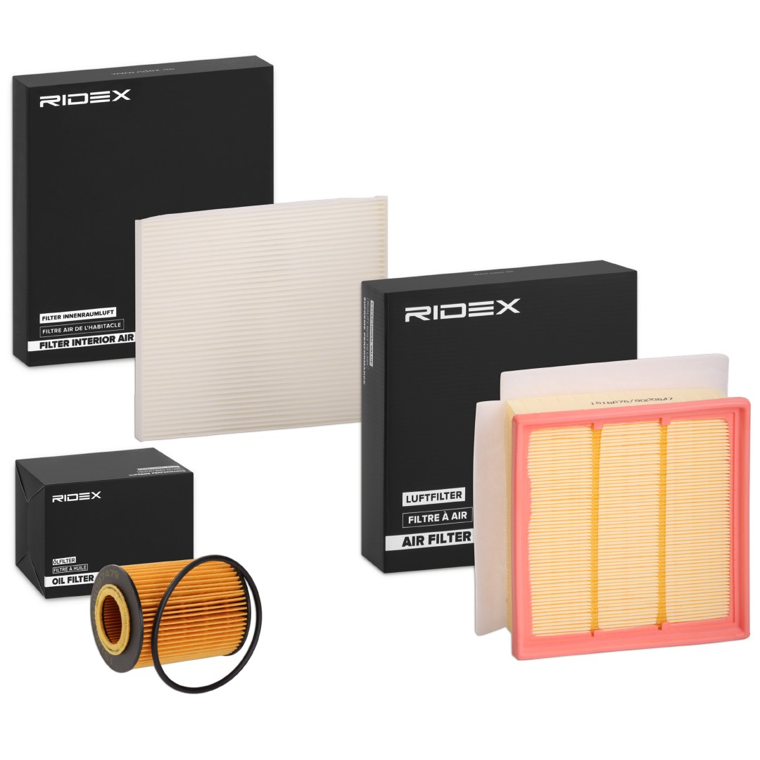RIDEX 4055F3586: Szűrőkészlet
