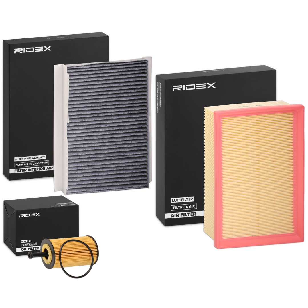 RIDEX 4055F3647: Комплект филтри