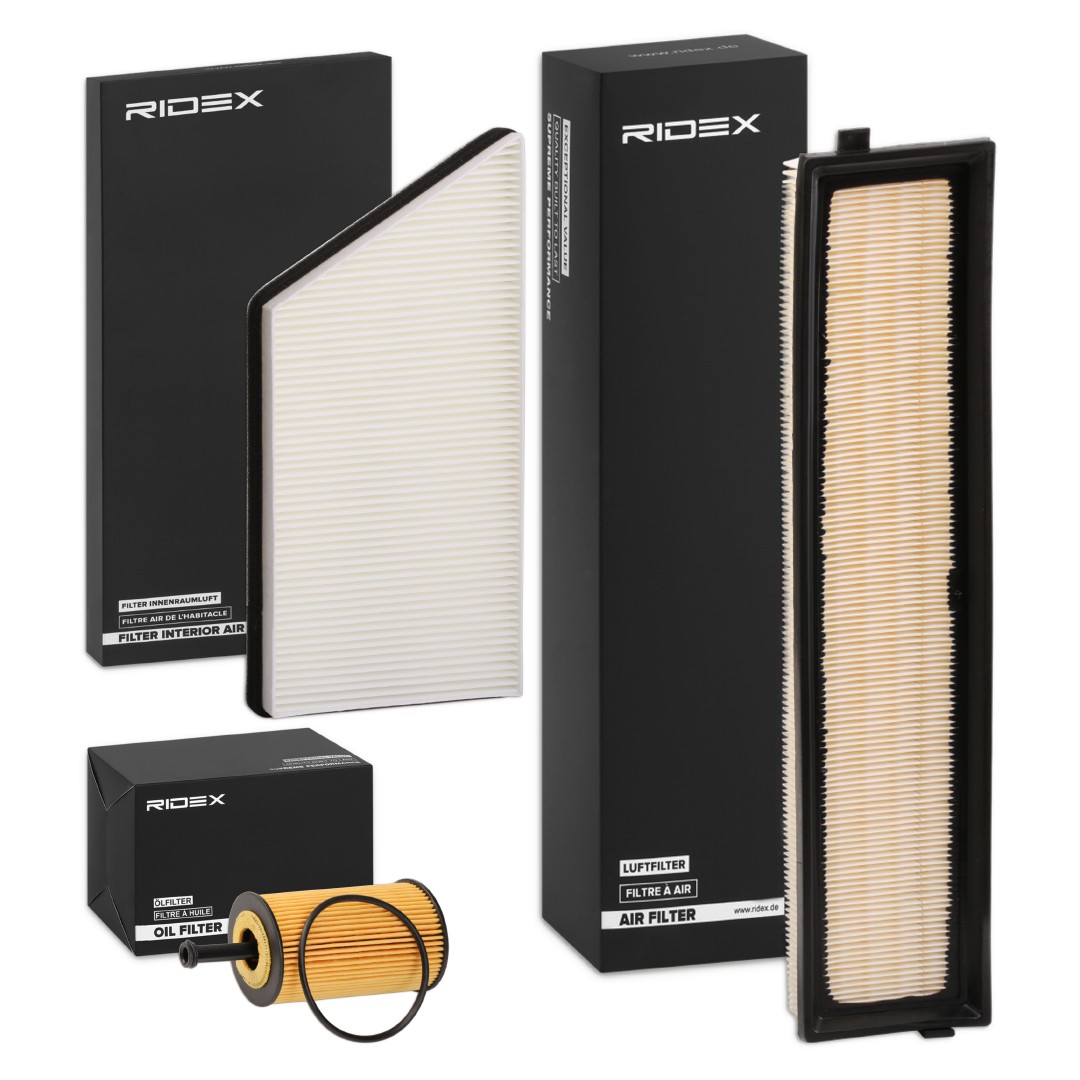 RIDEX 4055F3657: Комплект филтри