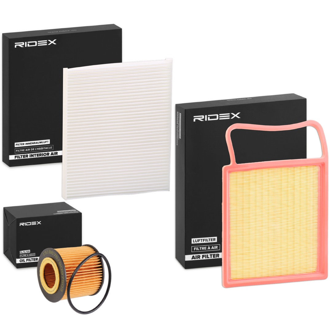 RIDEX 4055F3684: Filter - Sada