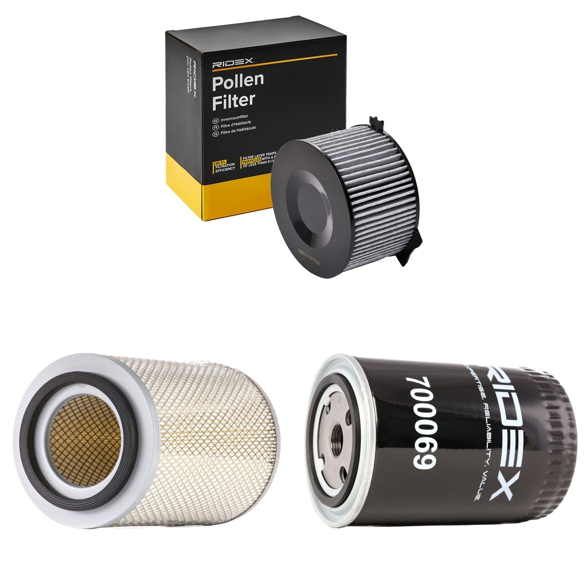 RIDEX 4055F3759: Filterset