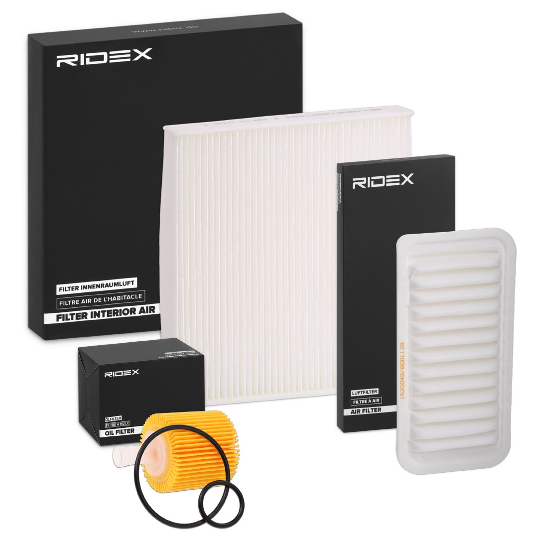 RIDEX 4055F3857: Комплект филтри