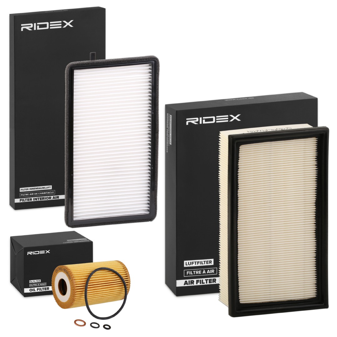 RIDEX 4055F3895: Комплект филтри