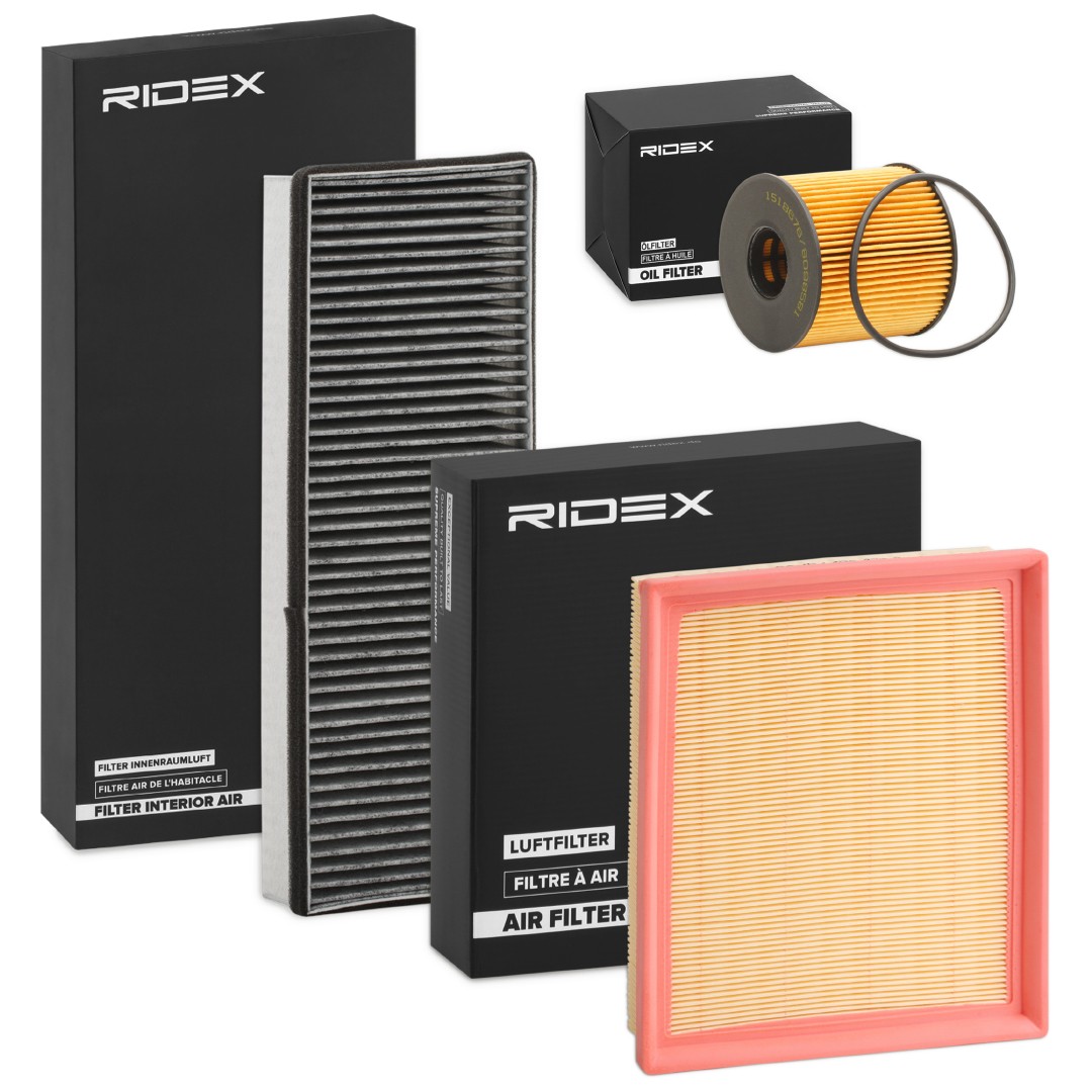 RIDEX 4055F3934: Kit de filtros