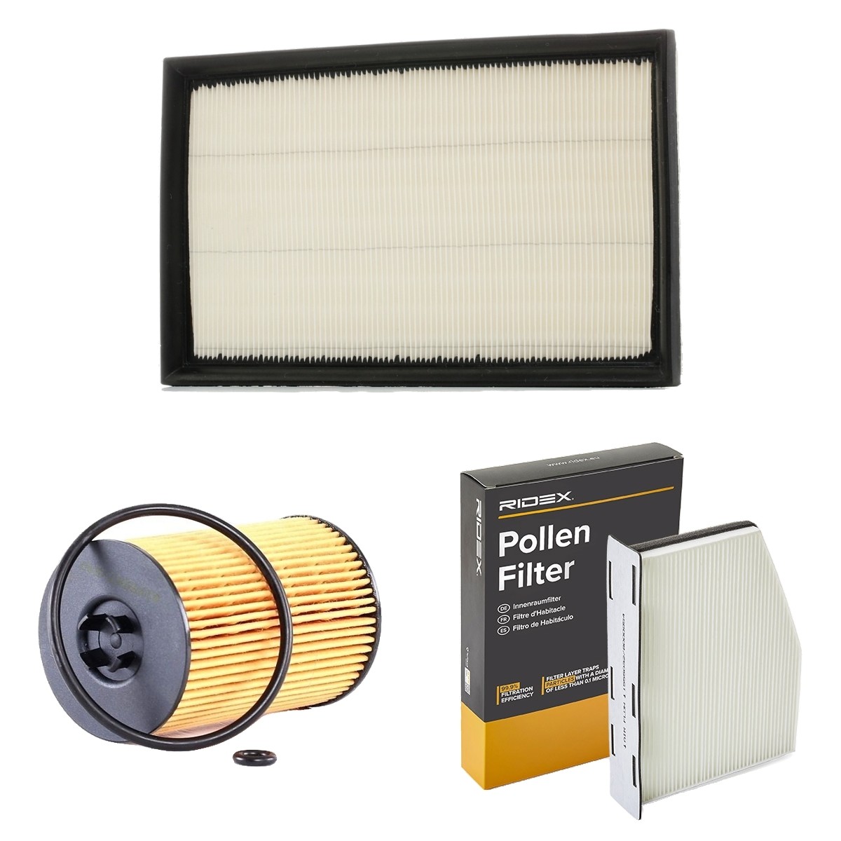 RIDEX 4055F4047: Szűrőkészlet