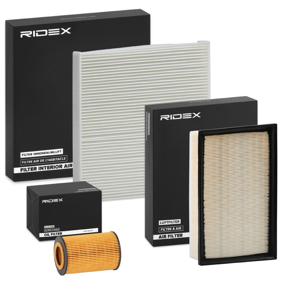 RIDEX 4055F4049: Filter - Sada
