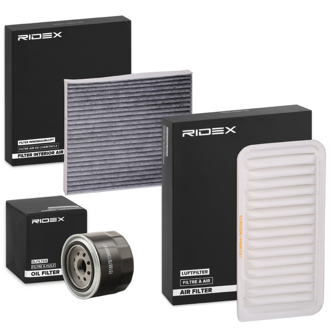 RIDEX 4055F4233: Комплект филтри
