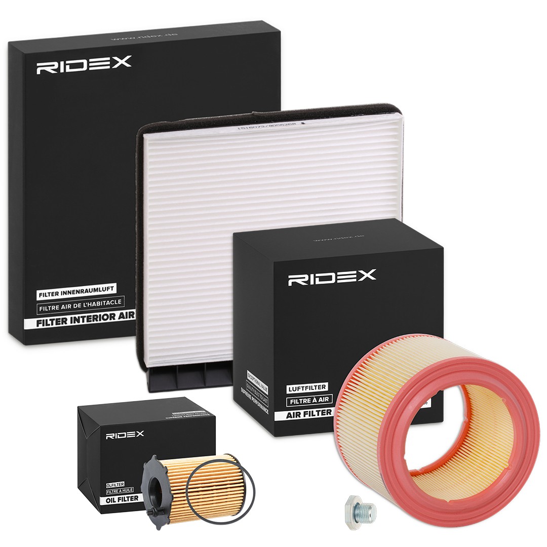 RIDEX 4055F5077: Комплект филтри
