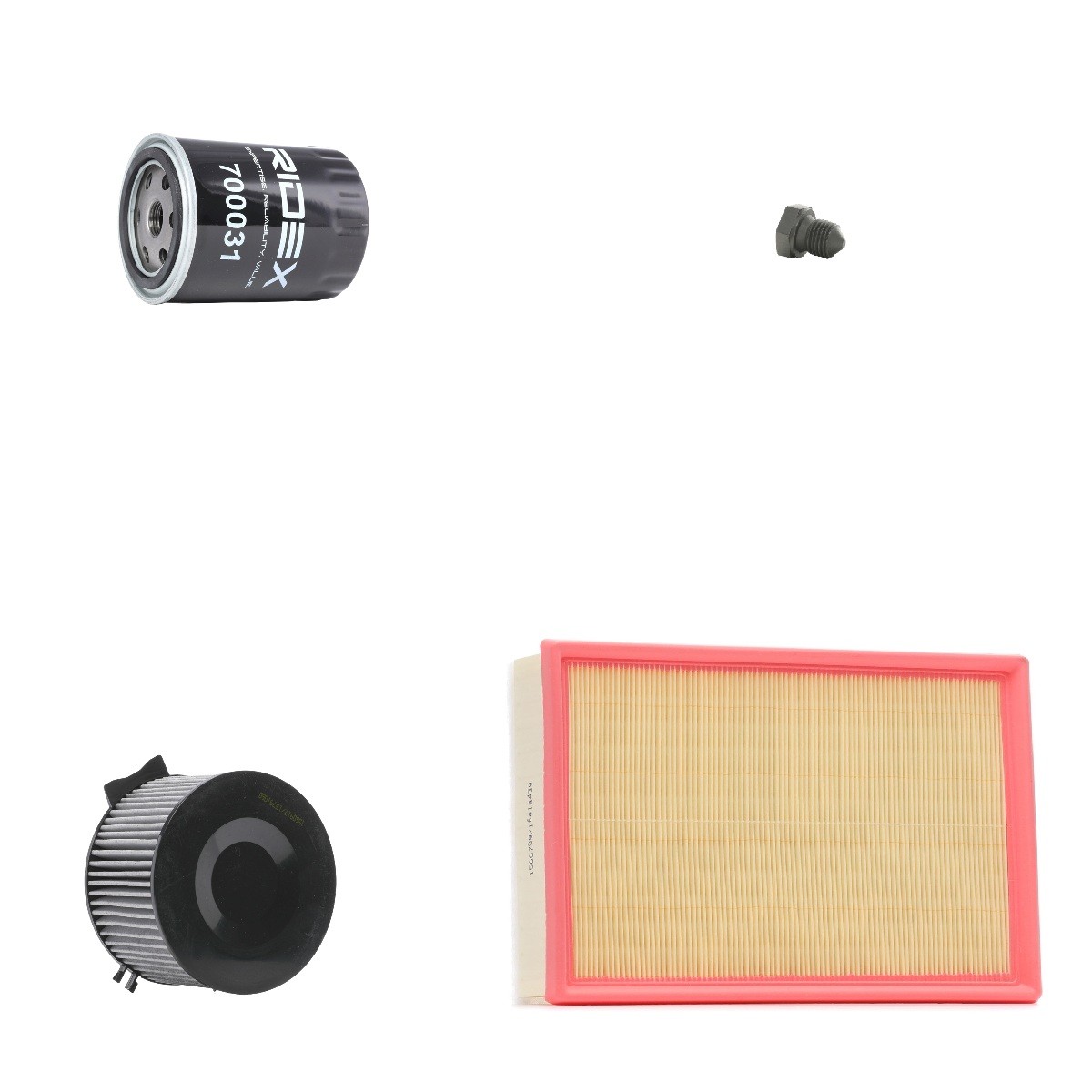 RIDEX 4055F5485: Filtersett