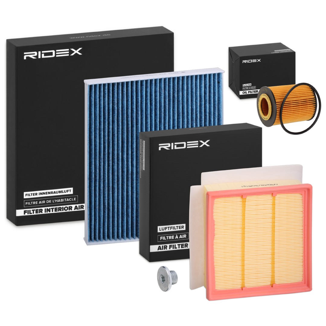 RIDEX 4055F5756: Комплект филтри