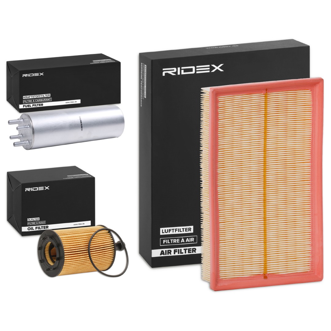 RIDEX 4055F7521: Filtersats