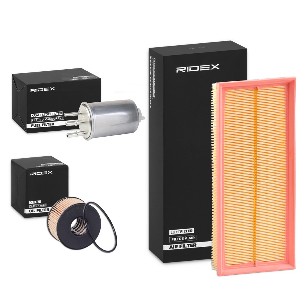 RIDEX 4055F8266: Filter - Sada