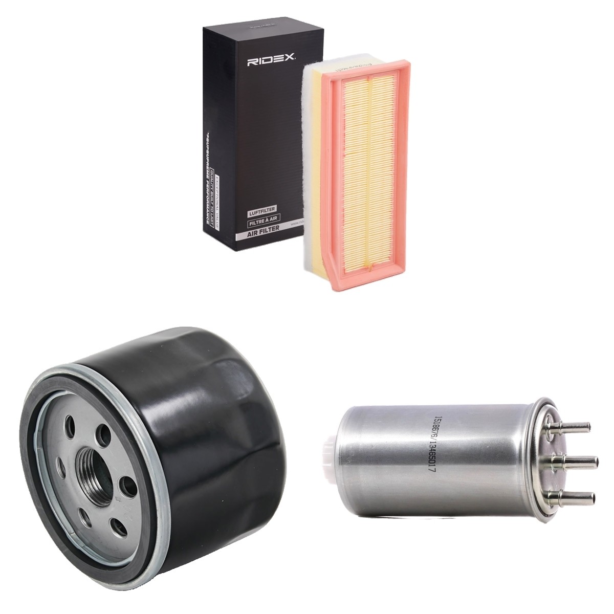 RIDEX 4055F8884: Filtersett