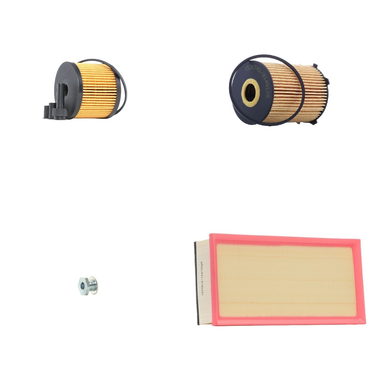 RIDEX 4055F9502: Комплект филтри